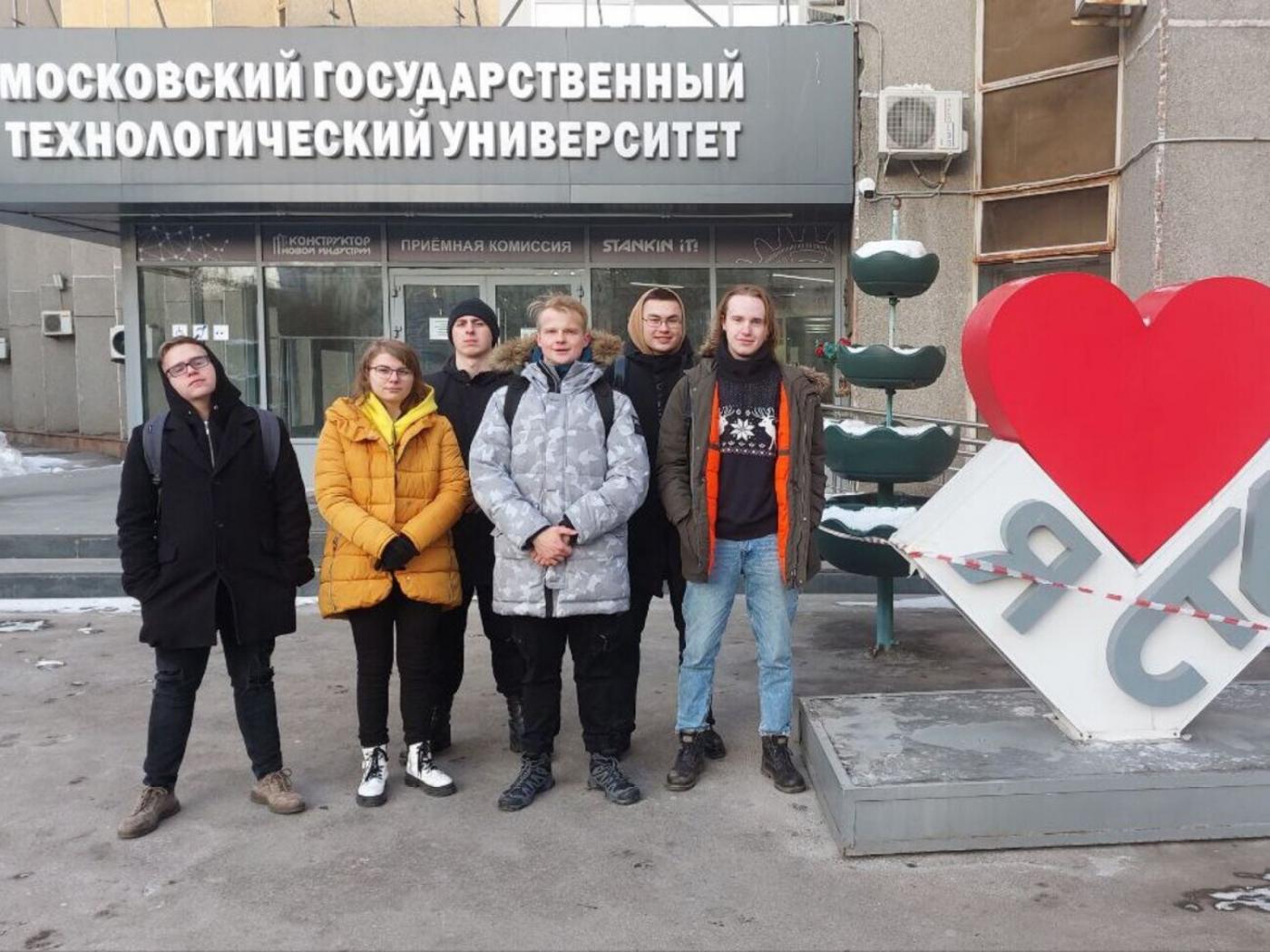 Студенты машиностроительного факультета на обучении в МГТУ «СТАНКИН»